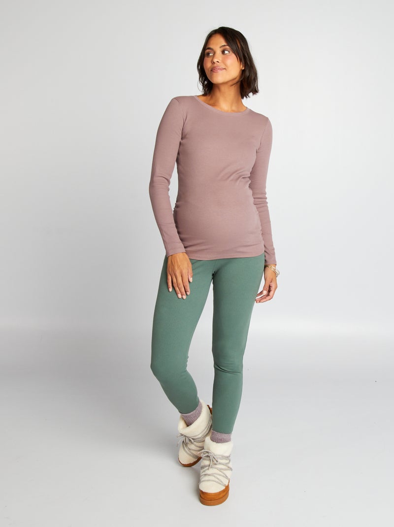 Camiseta premamá PURPURA - Kiabi