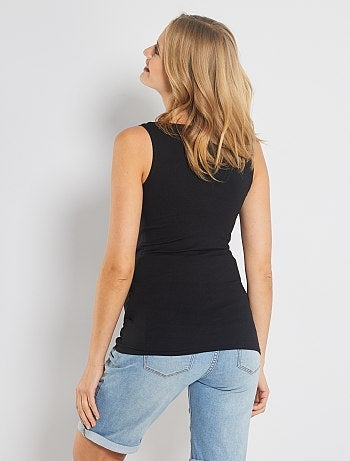 Premamá - Camiseta premamá sin mangas - Kiabi