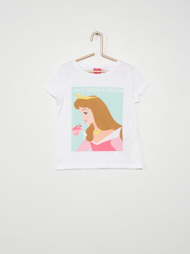 Camiseta 'Princesa Disney' BLANCO - Kiabi
