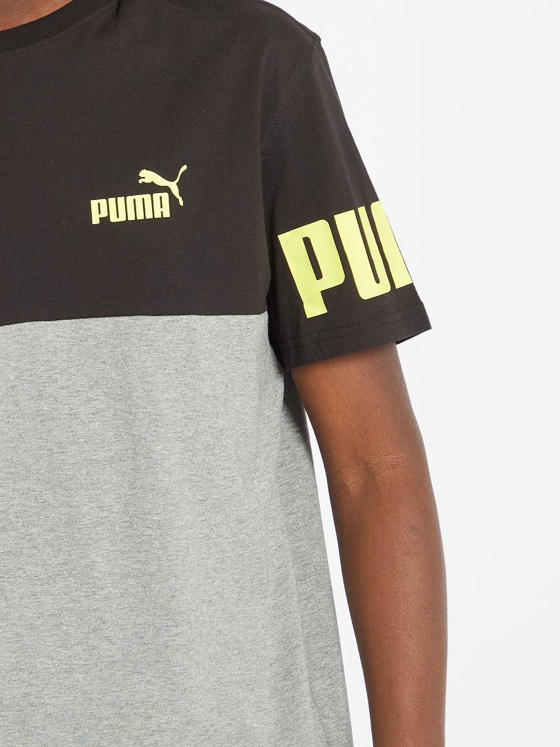 Camiseta 'Puma' con logo - negro - Kiabi - 25.00€
