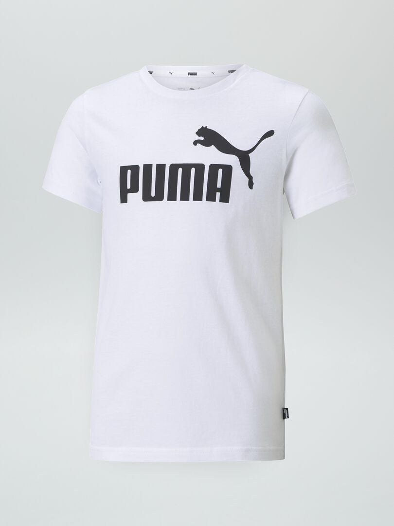 Imitación Arqueológico Exclusión Camiseta 'Puma' - BLANCO - Kiabi - 15.00€