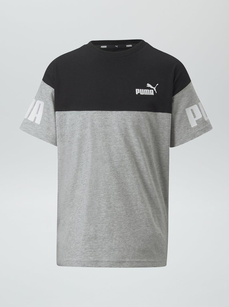 Camiseta 'Puma' colorblock BLANCO - Kiabi