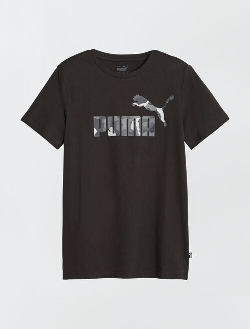 Camiseta 'Puma' con logo camuflaje - Kiabi