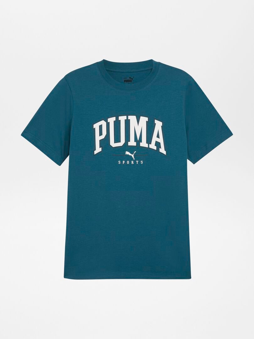 Camiseta 'Puma' estilo campus AZUL - Kiabi