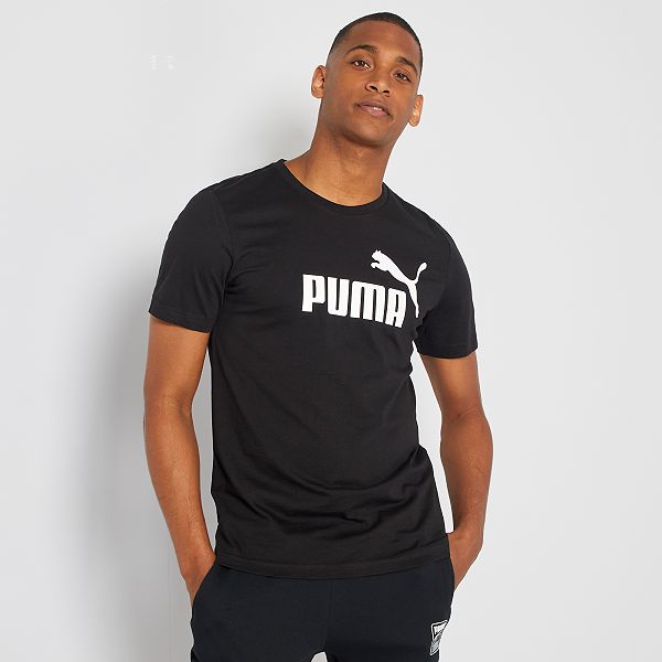 Camiseta 'Puma' Hombre - NEGRO - Kiabi - 20,00€