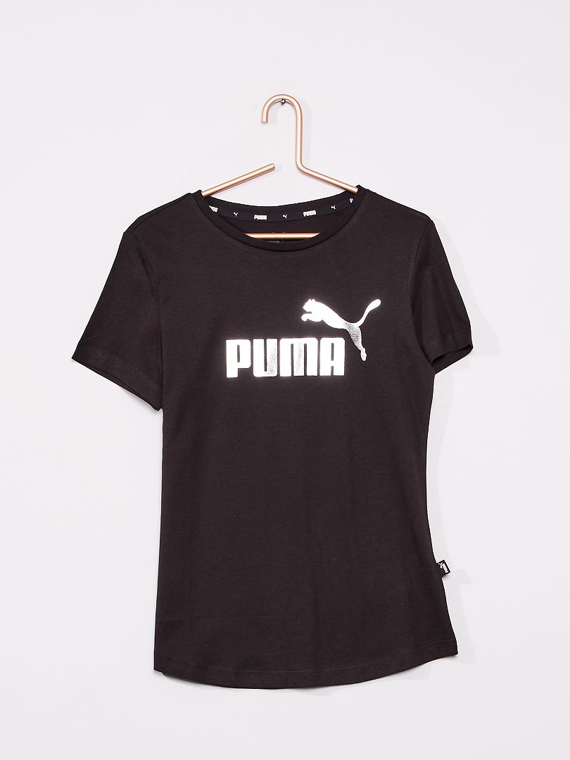 Camiseta 'Puma' NEGRO - Kiabi
