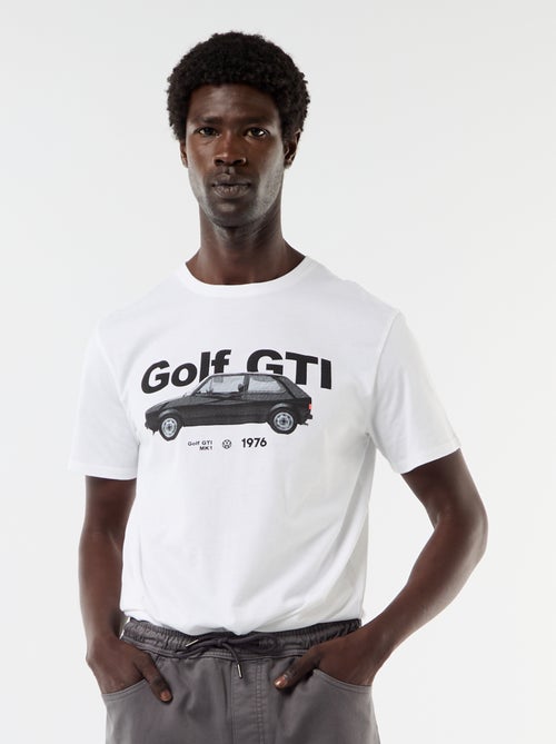 Camiseta que rinde homenaje al 'Golf GTI' de 'Volkswagen' - Kiabi