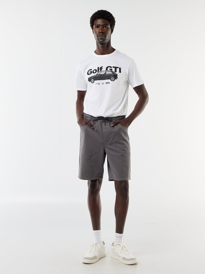 Camiseta que rinde homenaje al 'Golf GTI' de 'Volkswagen' Blanco - Kiabi