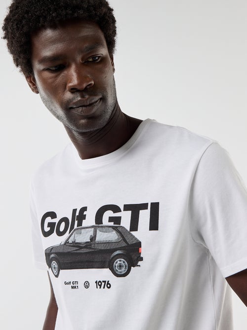 Camiseta que rinde homenaje al 'Golf GTI' de 'Volkswagen' - Kiabi