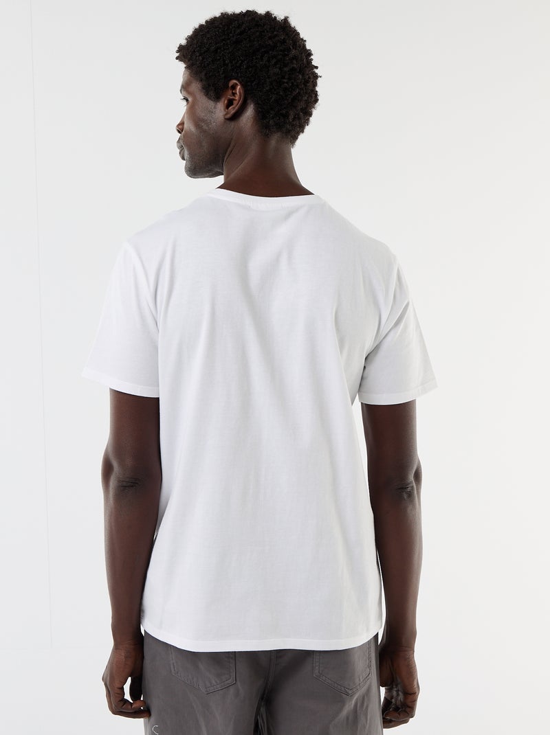Camiseta que rinde homenaje al 'Golf GTI' de 'Volkswagen' Blanco - Kiabi