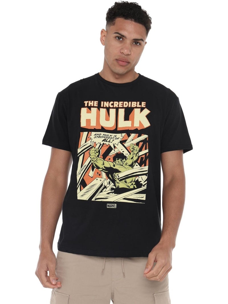 Camiseta rage para hombre - hulk Negro - Kiabi