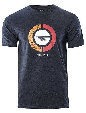 Camiseta rakan diseño logotipo de algodón para hombre - hi-tec