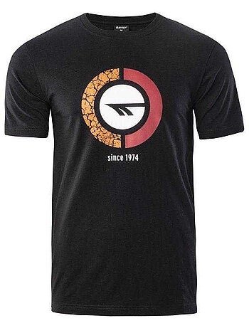 Camiseta rakan diseño logotipo de algodón para hombre - hi-tec