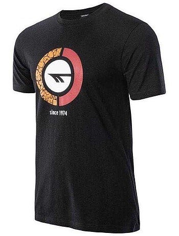 Camiseta rakan diseño logotipo de algodón para hombre - hi-tec