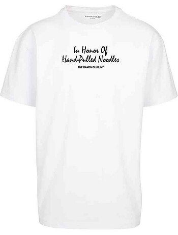 Camiseta ramen club de pesado para hombre - mister tee