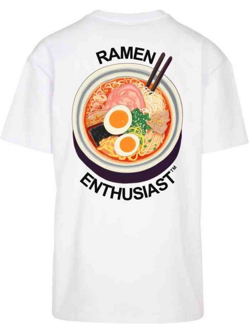 Camiseta ramen club de pesado para hombre - mister tee Blanco - Kiabi