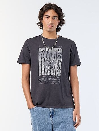 Camiseta 'Ramones' de manga corta