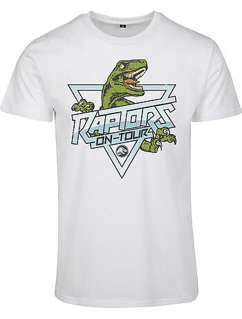 Camiseta raptors diseño jurassic park para hombre - merchcode