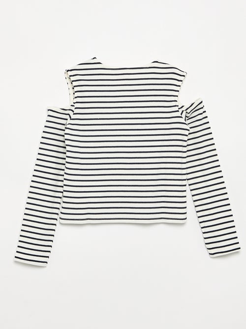 Camiseta rayada sin mangas - Kiabi