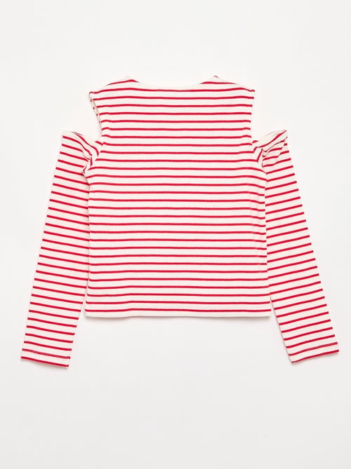 Camiseta rayada sin mangas - Kiabi