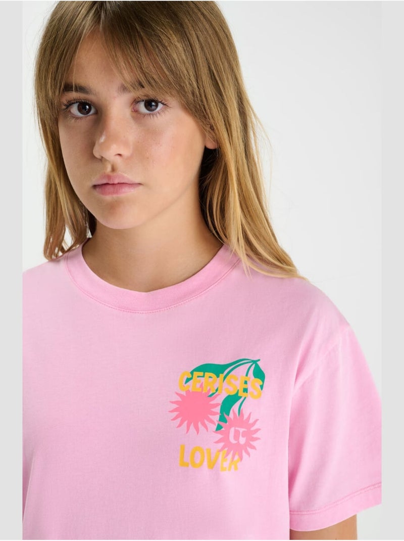 Camiseta RAYAGI Rosa - Kiabi