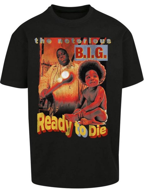 Camiseta ready to die diseño notorious big para hombre - mister tee - Kiabi