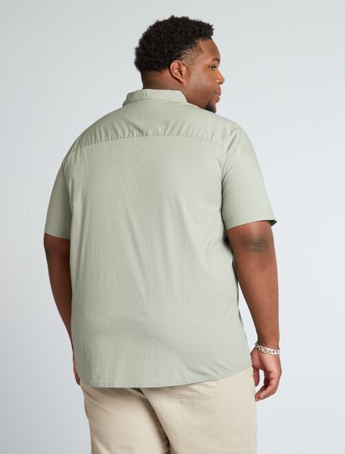Camiseta recta con bolsillo en el pecho - Kiabi