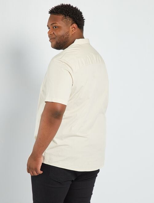 Camiseta recta con bolsillo en el pecho - Kiabi