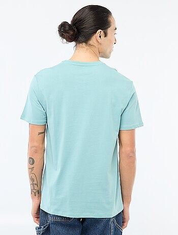 Camiseta recta de punto lisa