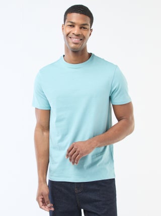 Camiseta recta de punto lisa