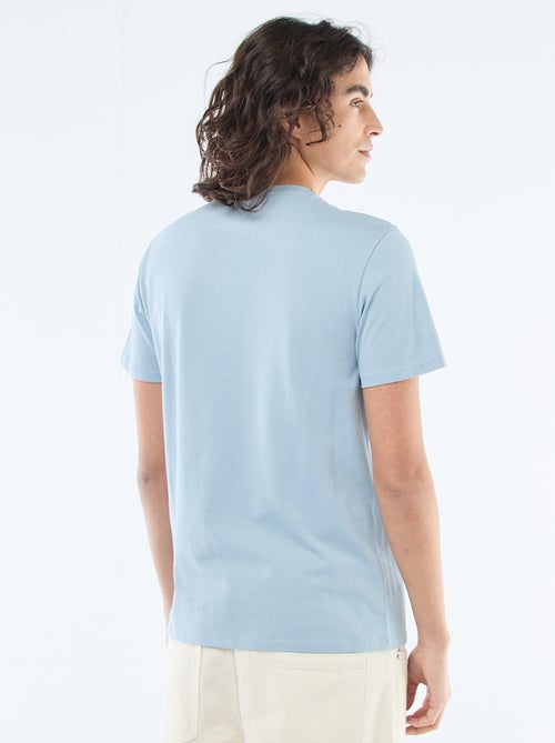 Camiseta recta de punto lisa - Kiabi