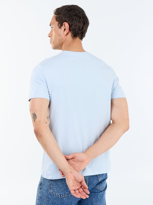 Camiseta recta de punto lisa - Kiabi
