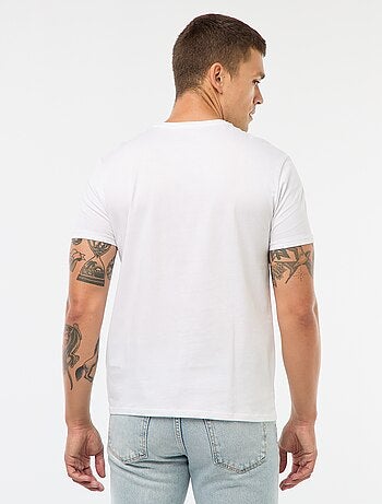 Camiseta recta de punto lisa