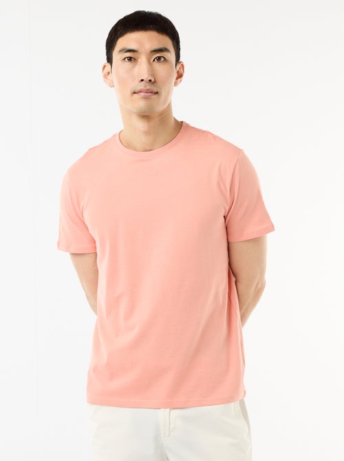 Camiseta recta de punto lisa - Kiabi