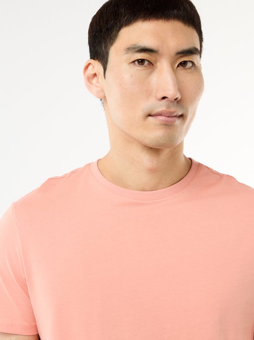 Camiseta recta de punto lisa - Kiabi