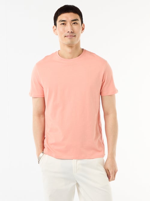 Camiseta recta de punto lisa - Kiabi