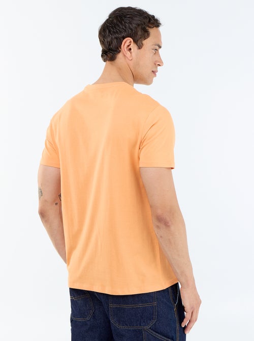 Camiseta recta de punto lisa - Kiabi