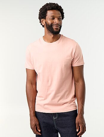 Camiseta recta de punto lisa