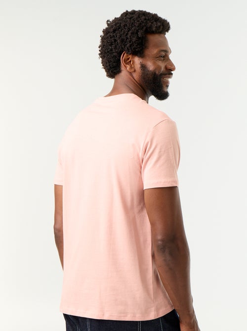 Camiseta recta de punto lisa - Kiabi Camiseta recta de punto lisa - Kiabi