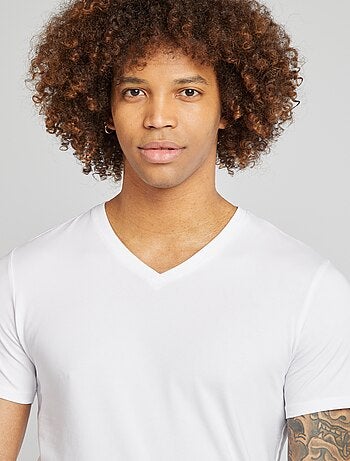 Camiseta recta elástica