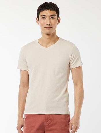 Camiseta recta elástica