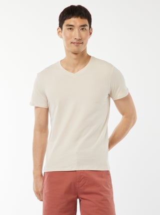 Camiseta recta elástica