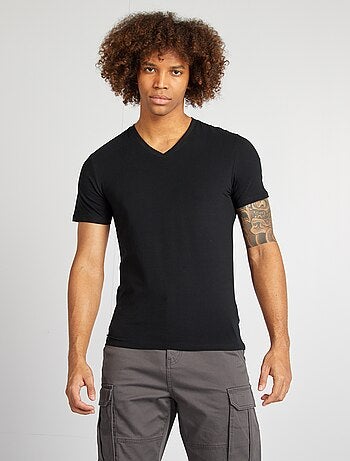 Camiseta recta elástica