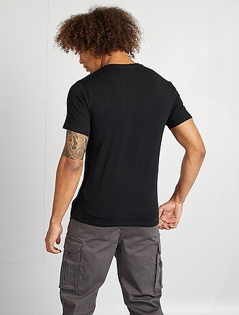 Camiseta recta elástica