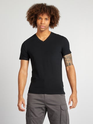 Camiseta recta elástica