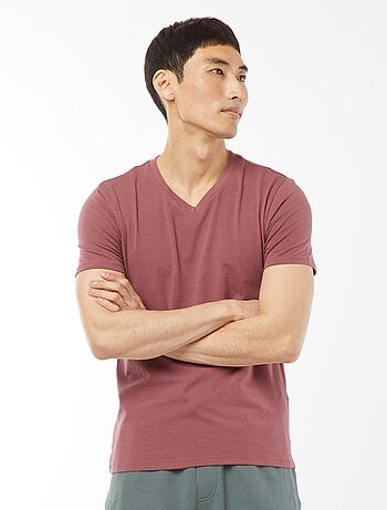 Camiseta recta elástica