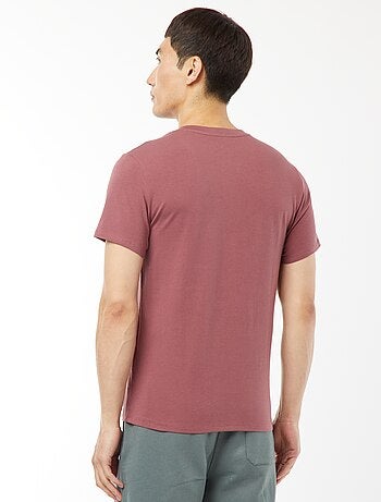 Camiseta recta elástica