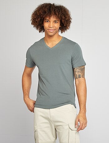 Camiseta recta elástica