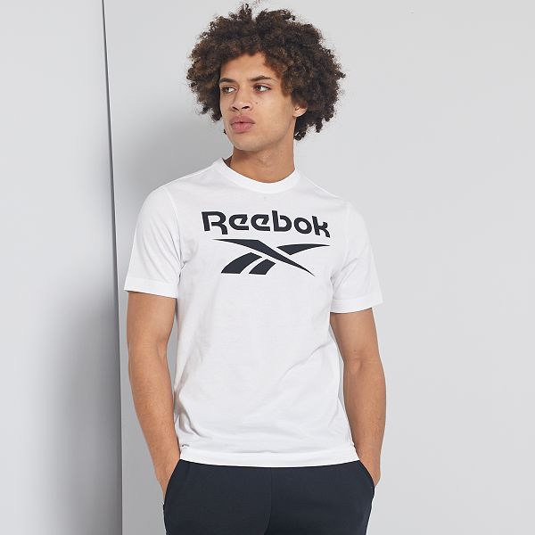 Camiseta 'Reebok' Hombre - BLANCO - Kiabi - 25,00€