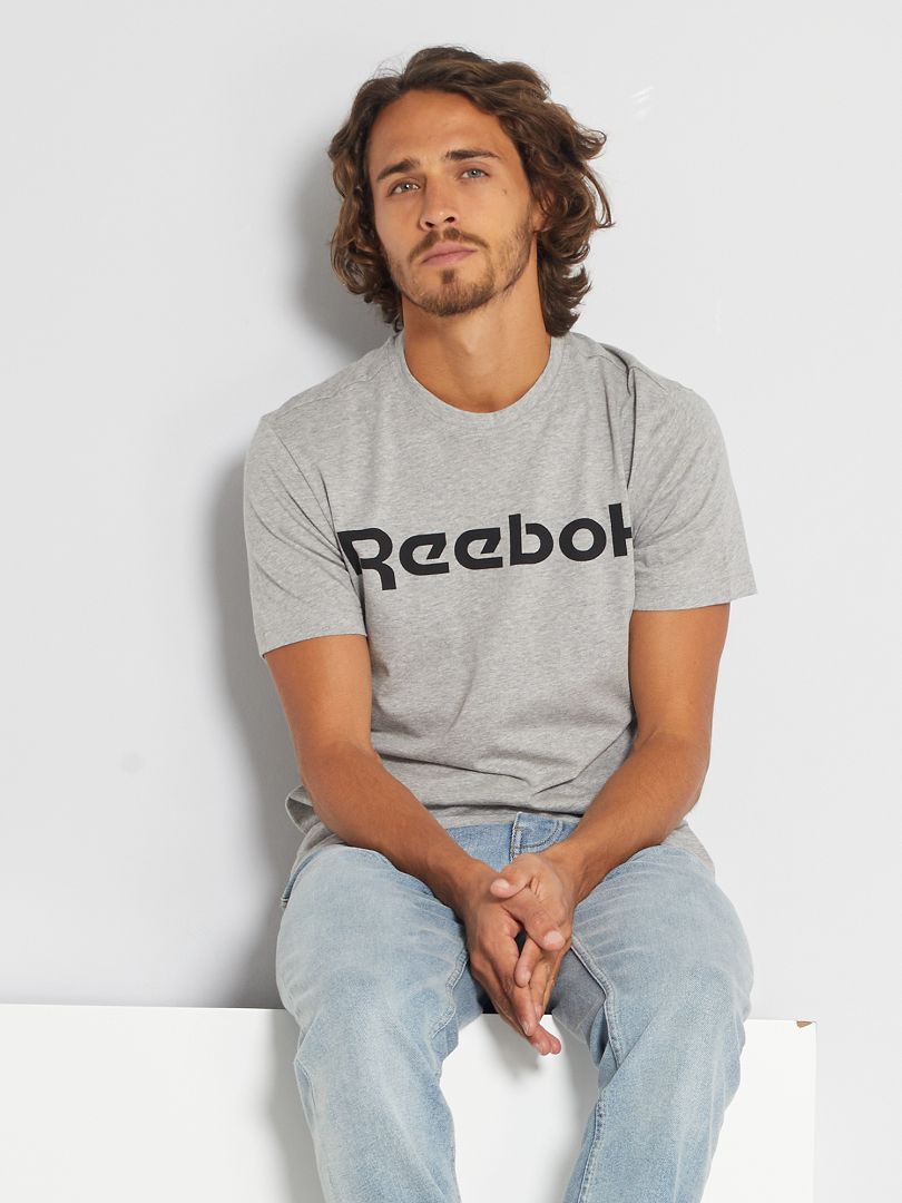 Camiseta 'Reebok' GRIS - Kiabi - 20.00€